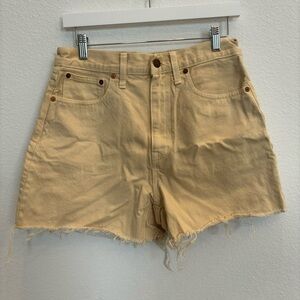Madewell The Mom Jean Short
